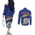 Personalized Bonaire Is In My DNA Couples Matching Off The Shoulder Long Sleeve Dress and Long Sleeve Button Shirt - Wonder Print Shop