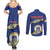 Personalized Bonaire Is In My DNA Couples Matching Summer Maxi Dress and Long Sleeve Button Shirt - Wonder Print Shop