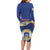 Personalized Bonaire Is In My DNA Family Matching Long Sleeve Bodycon Dress and Hawaiian Shirt - Wonder Print Shop