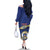 Personalized Bonaire Is In My DNA Family Matching Off The Shoulder Long Sleeve Dress and Hawaiian Shirt - Wonder Print Shop