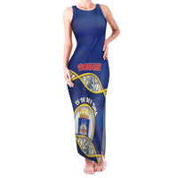Personalized Bonaire Is In My DNA Family Matching Tank Maxi Dress and Hawaiian Shirt - Wonder Print Shop