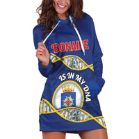 Personalized Bonaire Is In My DNA Hoodie Dress - Wonder Print Shop