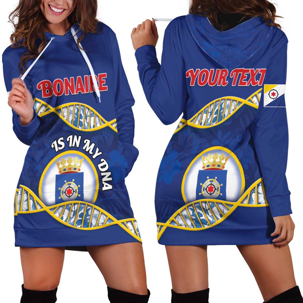 Personalized Bonaire Is In My DNA Hoodie Dress - Wonder Print Shop