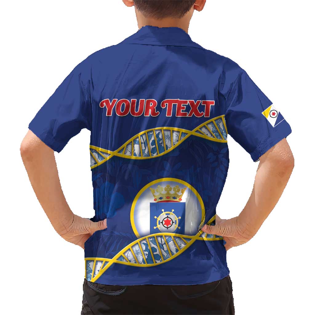 Personalized Bonaire Is In My DNA Kid Hawaiian Shirt - Wonder Print Shop