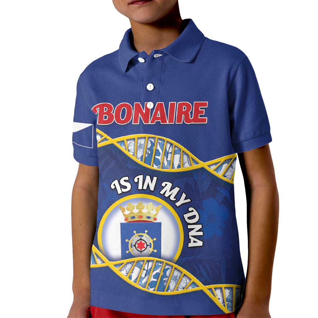 Personalized Bonaire Is In My DNA Kid Polo Shirt - Wonder Print Shop