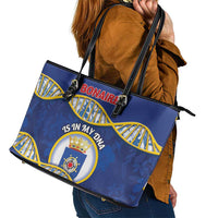 Bonaire Is In My DNA Leather Tote Bag - Wonder Print Shop