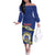 Personalized Bonaire Is In My DNA Off The Shoulder Long Sleeve Dress - Wonder Print Shop