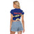 Personalized Bonaire Is In My DNA Raglan Cropped T Shirt - Wonder Print Shop