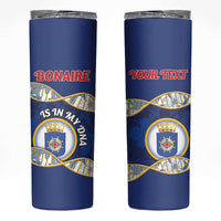 Personalized Bonaire Is In My DNA Skinny Tumbler - Wonder Print Shop