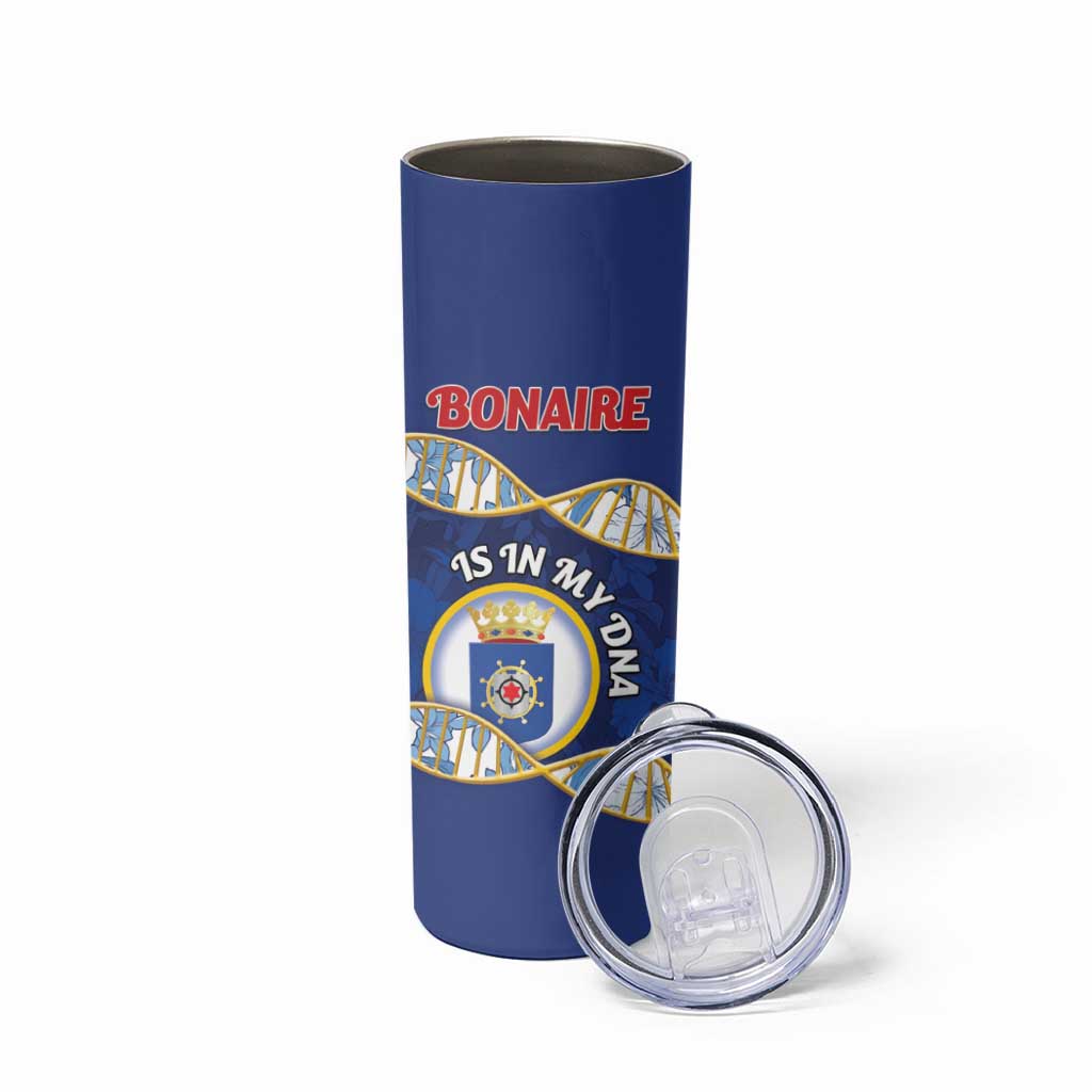 Personalized Bonaire Is In My DNA Skinny Tumbler - Wonder Print Shop