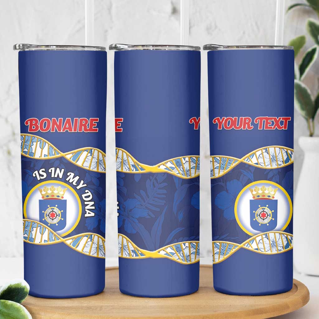 Personalized Bonaire Is In My DNA Skinny Tumbler - Wonder Print Shop