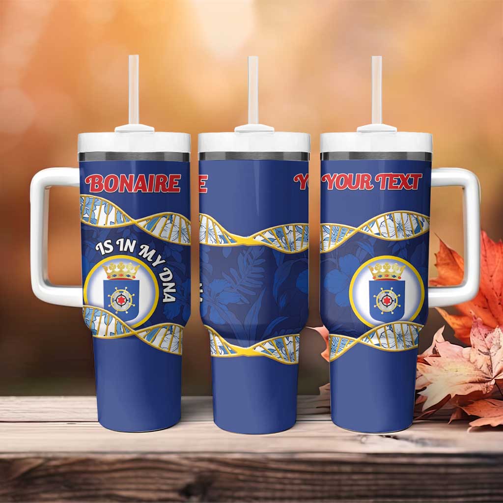 Personalized Bonaire Is In My DNA Tumbler With Handle - Wonder Print Shop