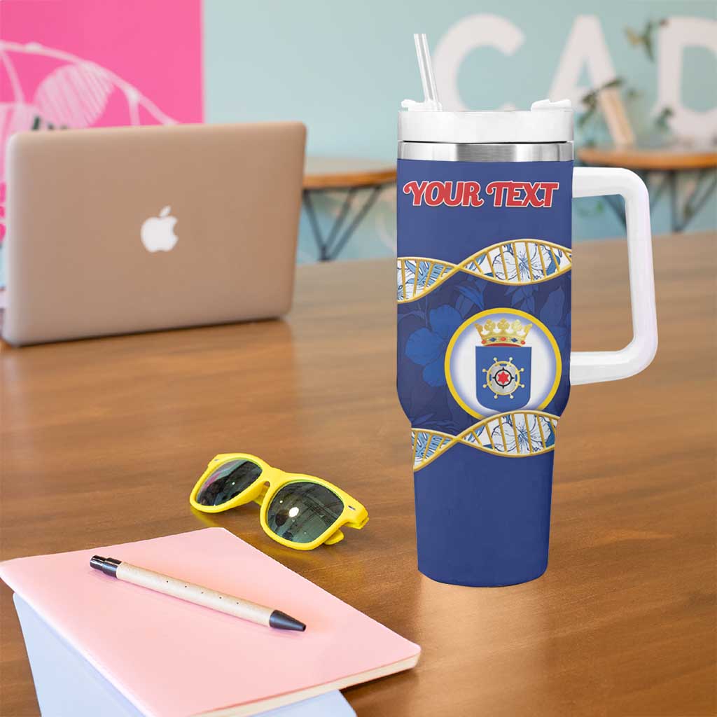 Personalized Bonaire Is In My DNA Tumbler With Handle - Wonder Print Shop