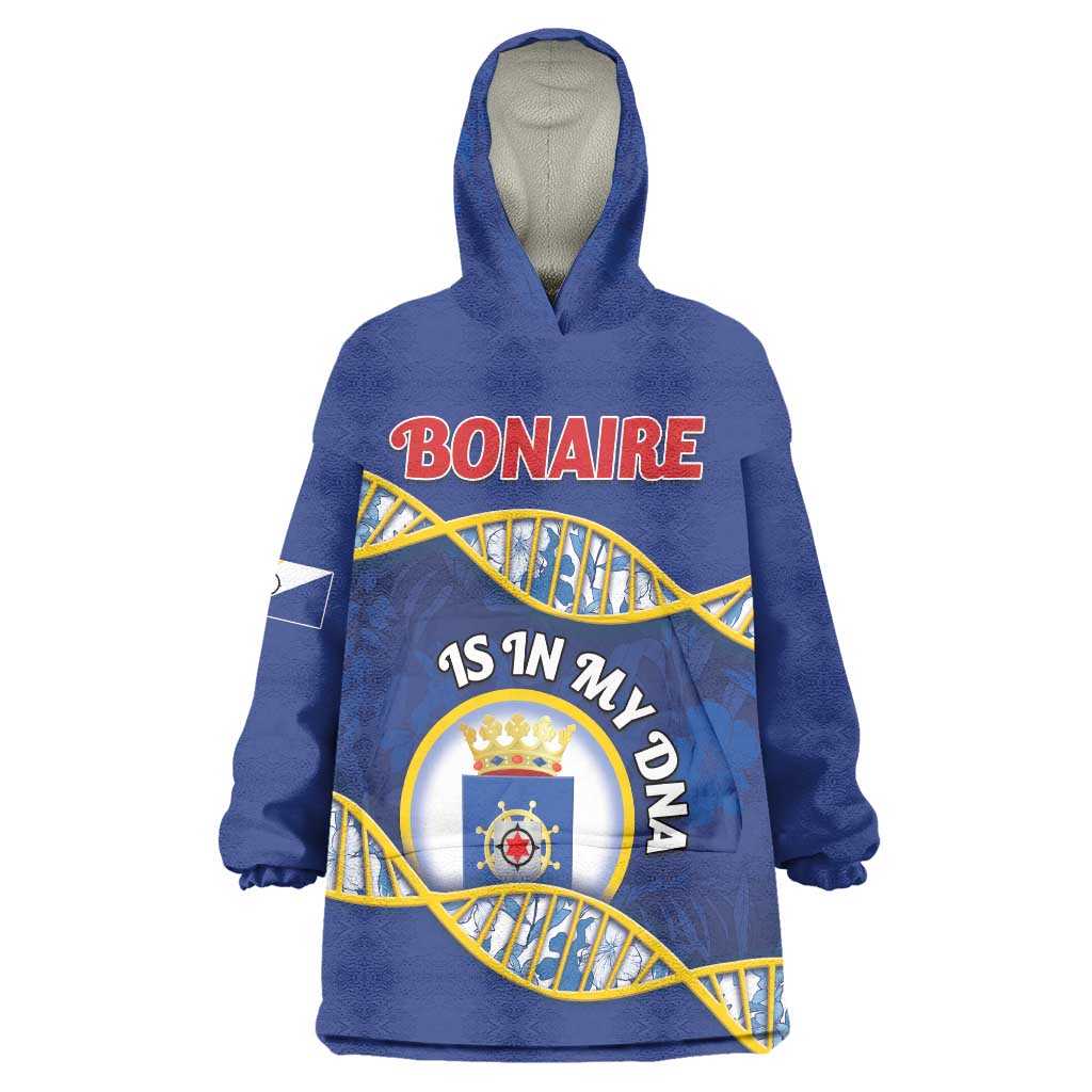 Personalized Bonaire Is In My DNA Wearable Blanket Hoodie - Wonder Print Shop