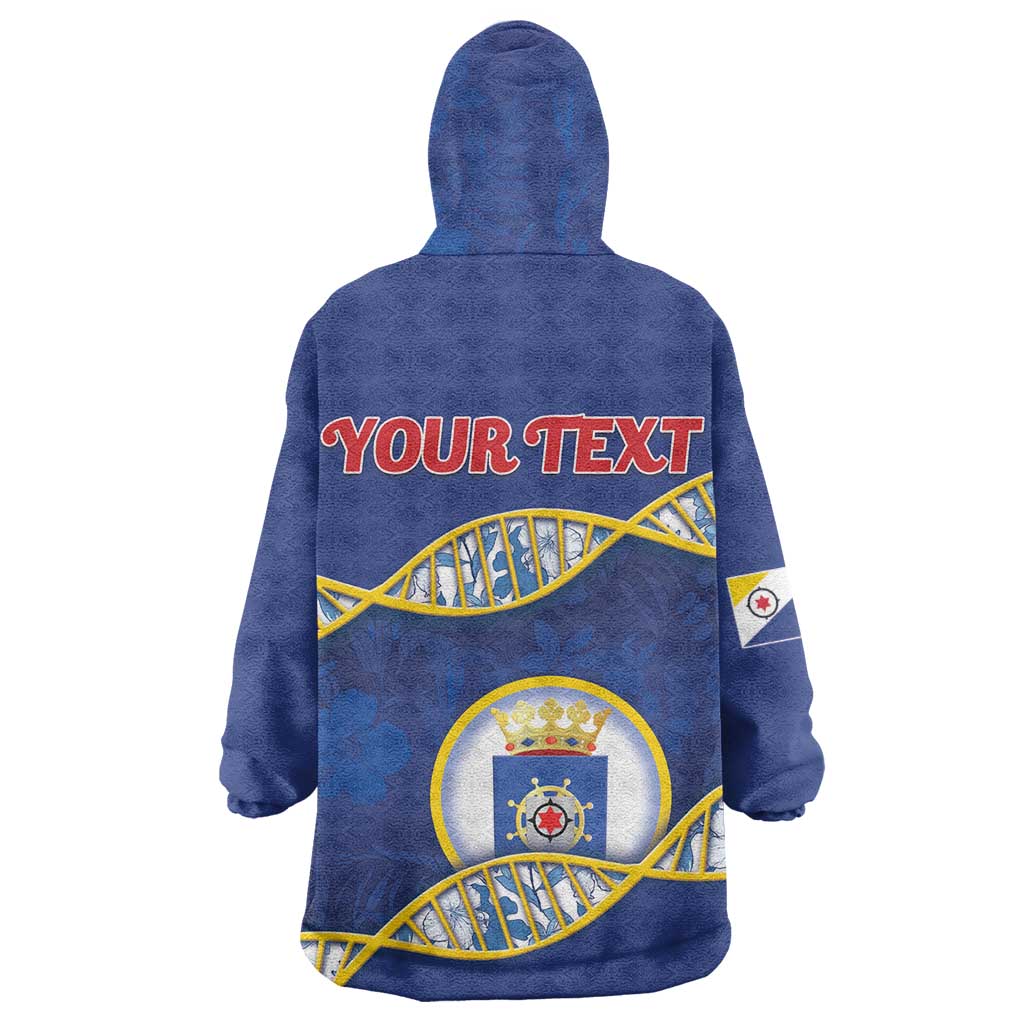 Personalized Bonaire Is In My DNA Wearable Blanket Hoodie - Wonder Print Shop