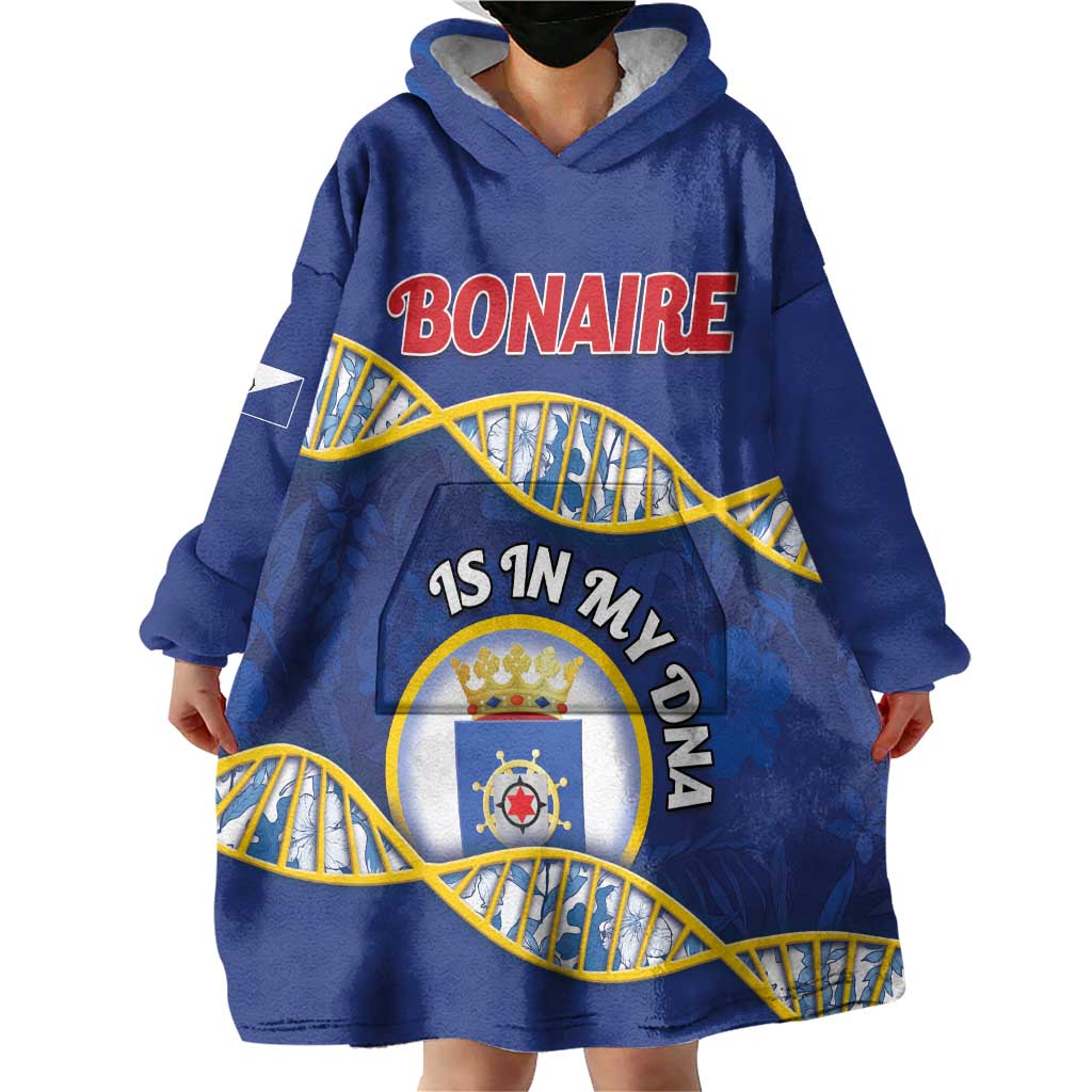 Personalized Bonaire Is In My DNA Wearable Blanket Hoodie - Wonder Print Shop
