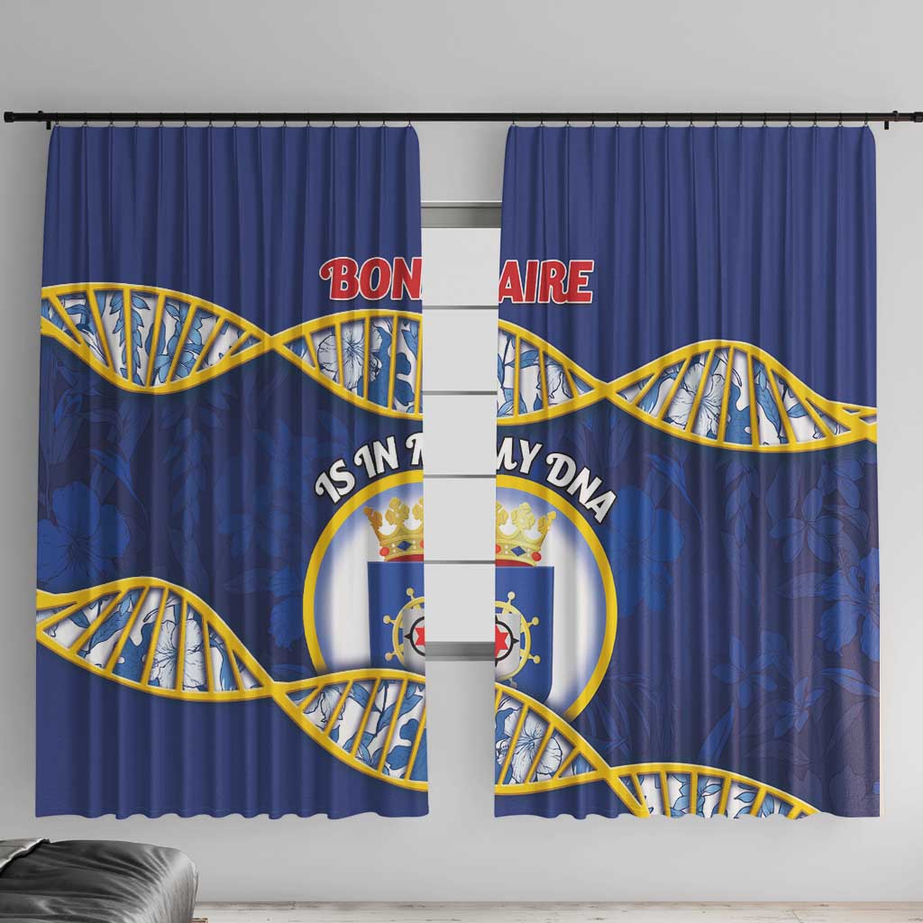 Bonaire Is In My DNA Window Curtain - Wonder Print Shop