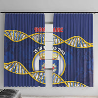 Bonaire Is In My DNA Window Curtain - Wonder Print Shop