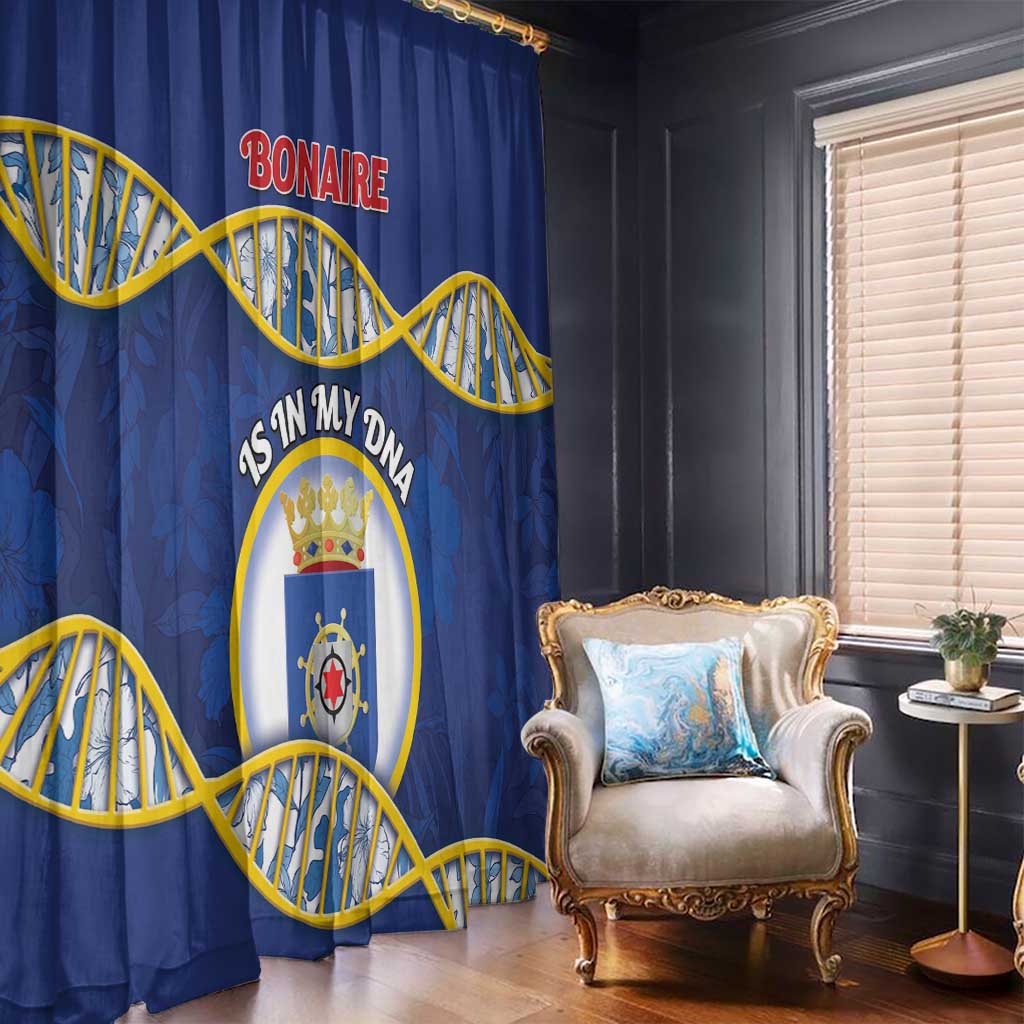 Bonaire Is In My DNA Window Curtain - Wonder Print Shop