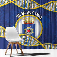 Bonaire Is In My DNA Window Curtain - Wonder Print Shop