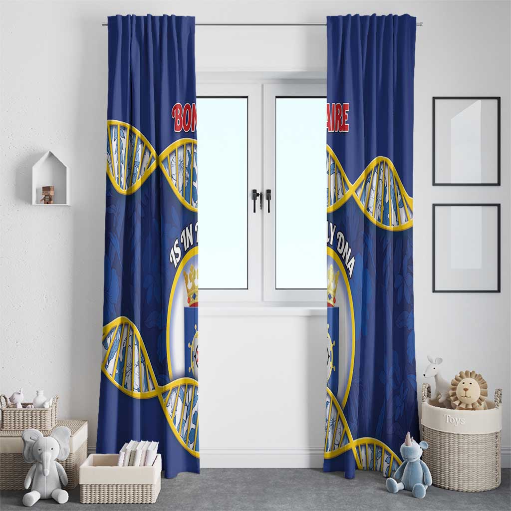 Bonaire Is In My DNA Window Curtain - Wonder Print Shop
