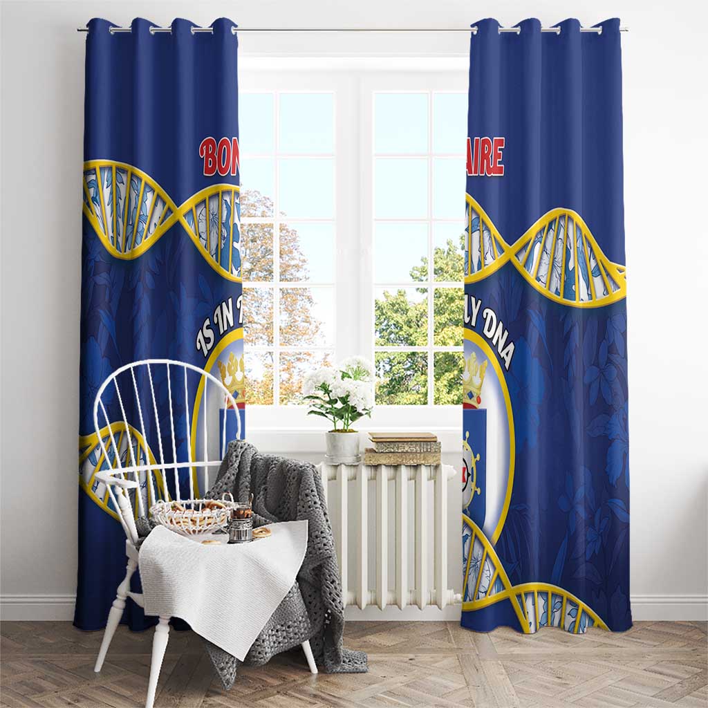 Bonaire Is In My DNA Window Curtain - Wonder Print Shop