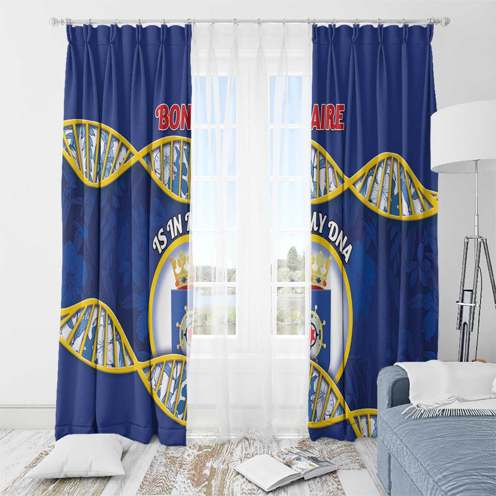 Bonaire Is In My DNA Window Curtain - Wonder Print Shop