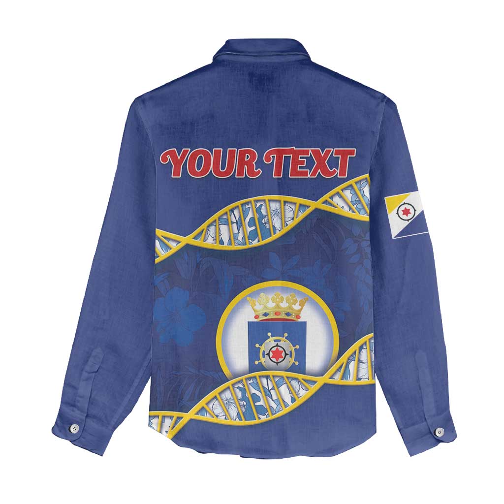 Personalized Bonaire Is In My DNA Women Casual Shirt - Wonder Print Shop