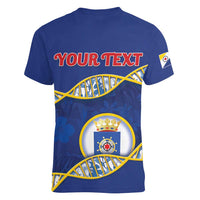 Personalized Bonaire Is In My DNA Women V-Neck T-Shirt - Wonder Print Shop