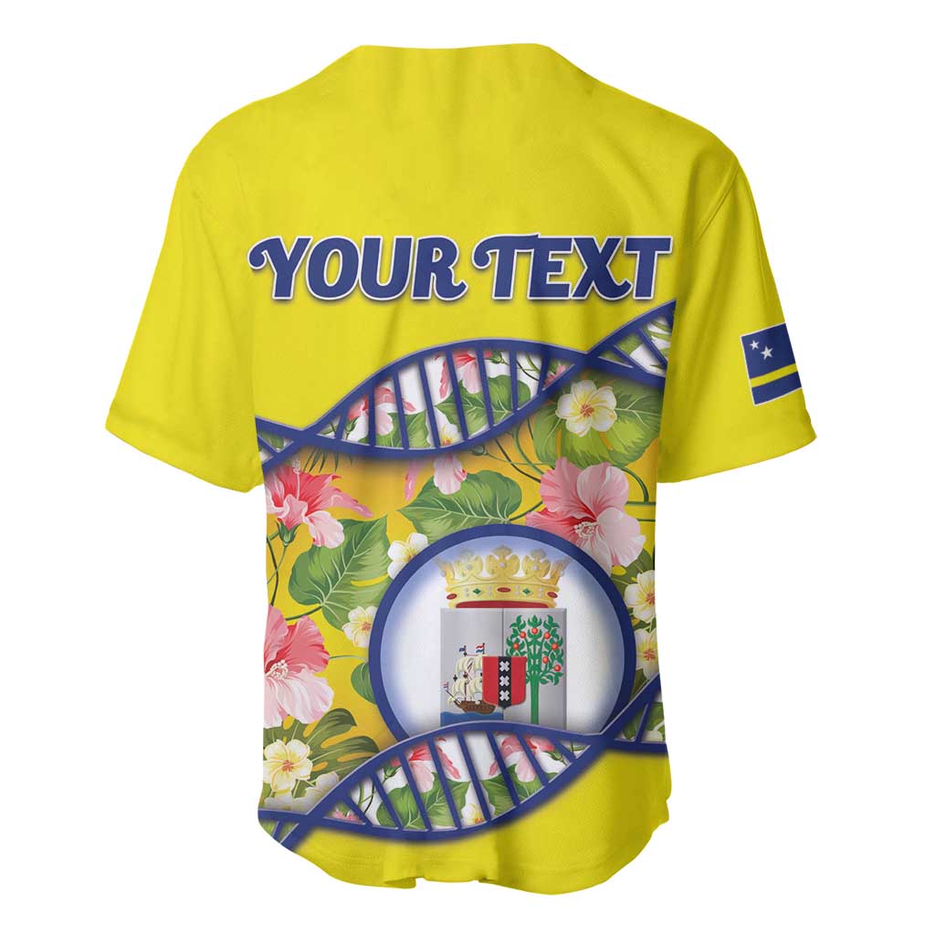 Personalized Curacao Is In My DNA Baseball Jersey - Wonder Print Shop