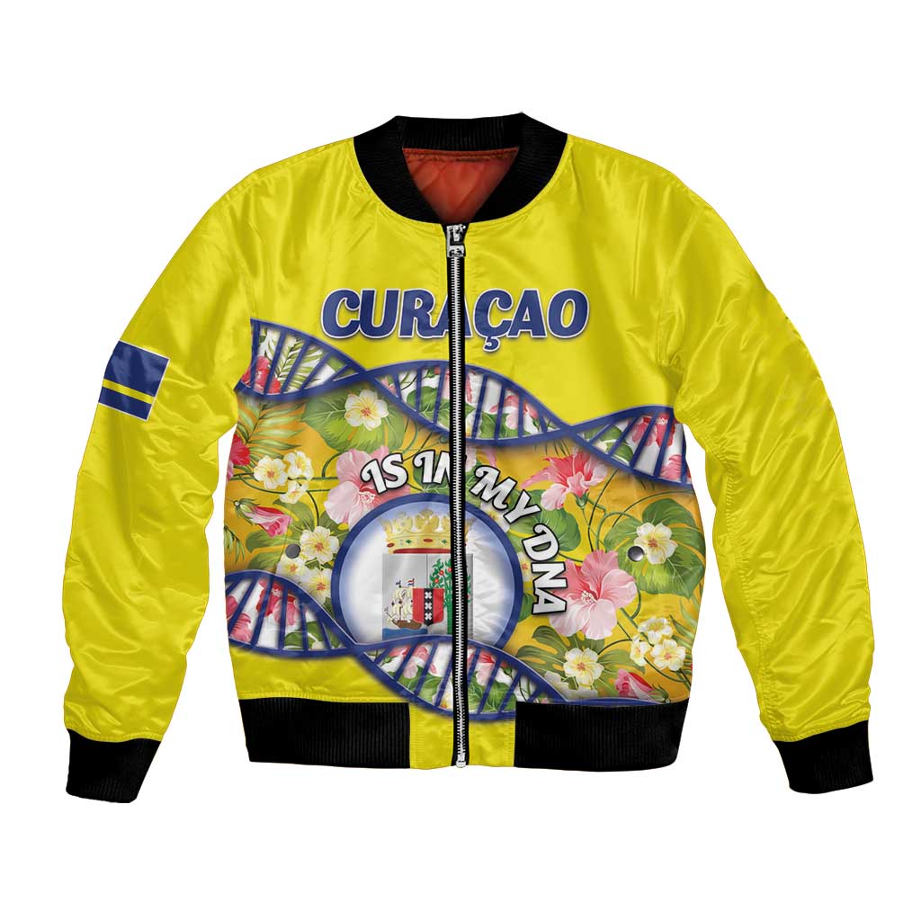 Personalized Curacao Is In My DNA Bomber Jacket - Wonder Print Shop