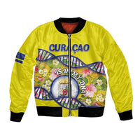 Personalized Curacao Is In My DNA Bomber Jacket - Wonder Print Shop
