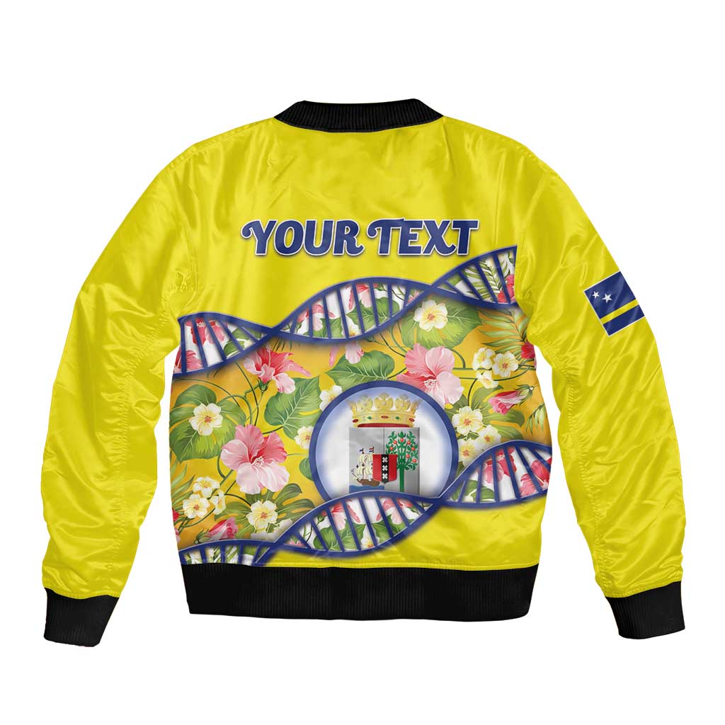 Personalized Curacao Is In My DNA Bomber Jacket - Wonder Print Shop
