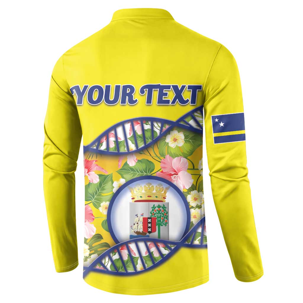 Personalized Curacao Is In My DNA Button Sweatshirt - Wonder Print Shop