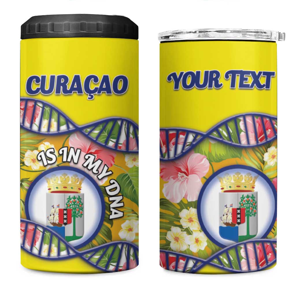 Personalized Curacao Is In My DNA 4 in 1 Can Cooler Tumbler - Wonder Print Shop