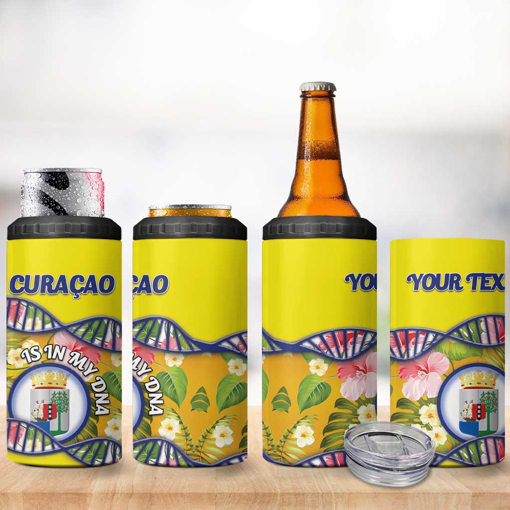 Personalized Curacao Is In My DNA 4 in 1 Can Cooler Tumbler - Wonder Print Shop