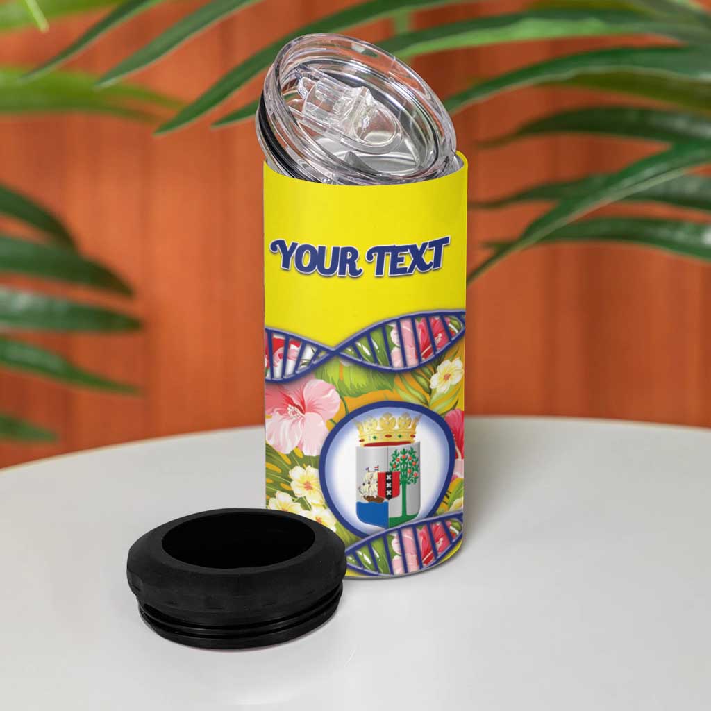 Personalized Curacao Is In My DNA 4 in 1 Can Cooler Tumbler - Wonder Print Shop