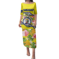 Personalized Curacao Is In My DNA Family Matching Puletasi and Hawaiian Shirt - Wonder Print Shop