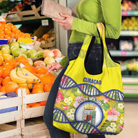 Curacao Is In My DNA Grocery Bag - Wonder Print Shop