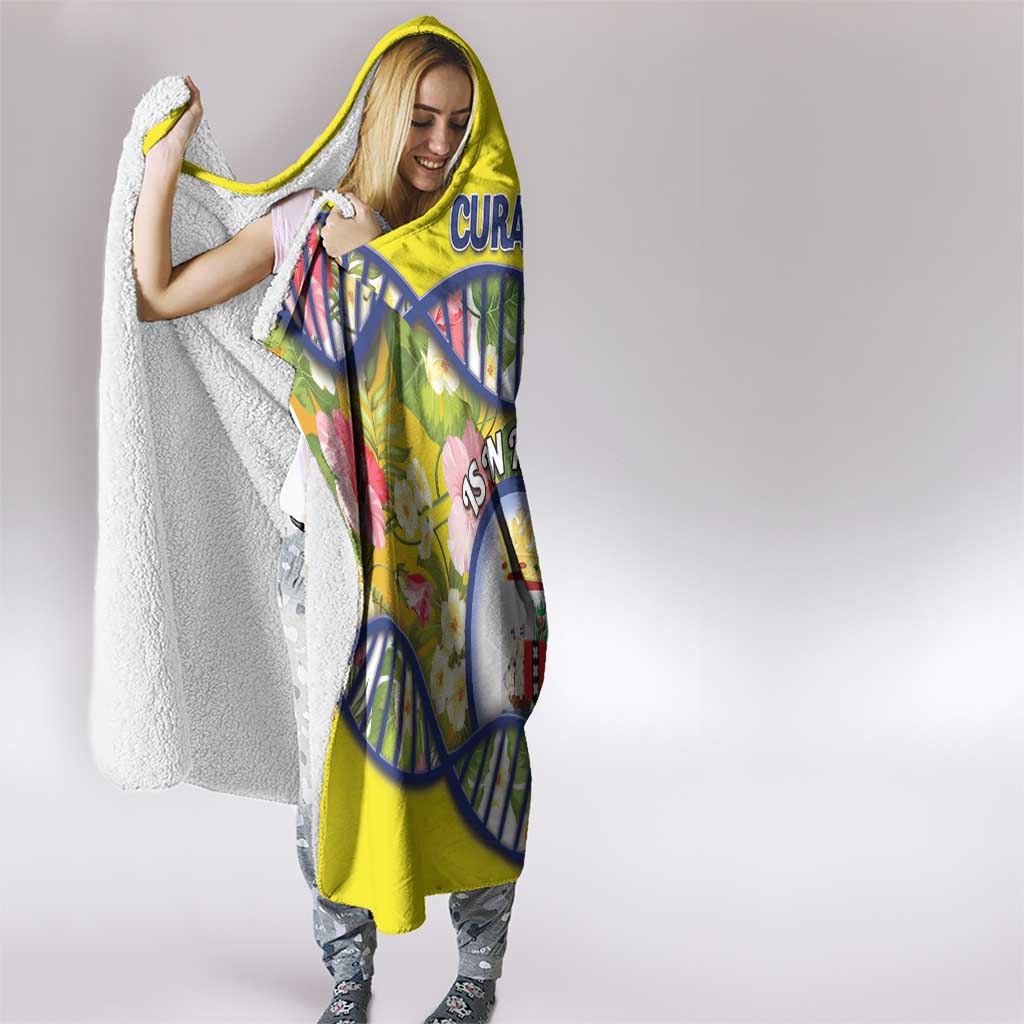 Curacao Is In My DNA Hooded Blanket - Wonder Print Shop