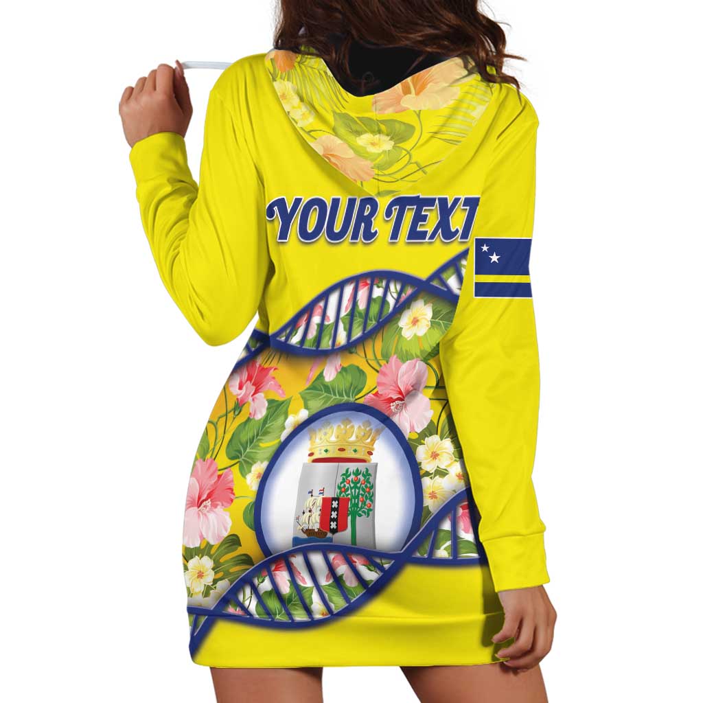 Personalized Curacao Is In My DNA Hoodie Dress - Wonder Print Shop