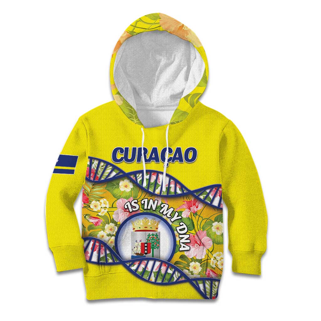 Personalized Curacao Is In My DNA Kid Hoodie - Wonder Print Shop