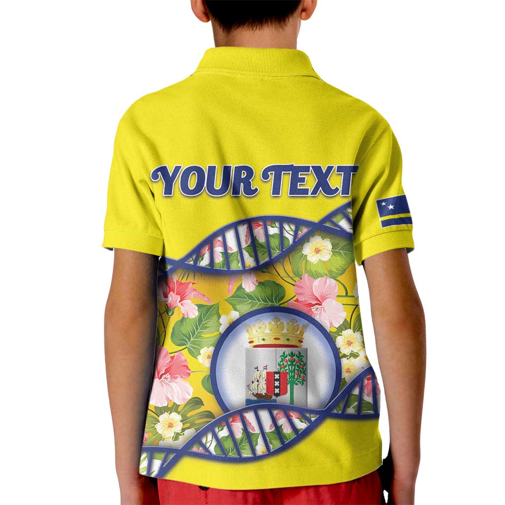 Personalized Curacao Is In My DNA Kid Polo Shirt - Wonder Print Shop