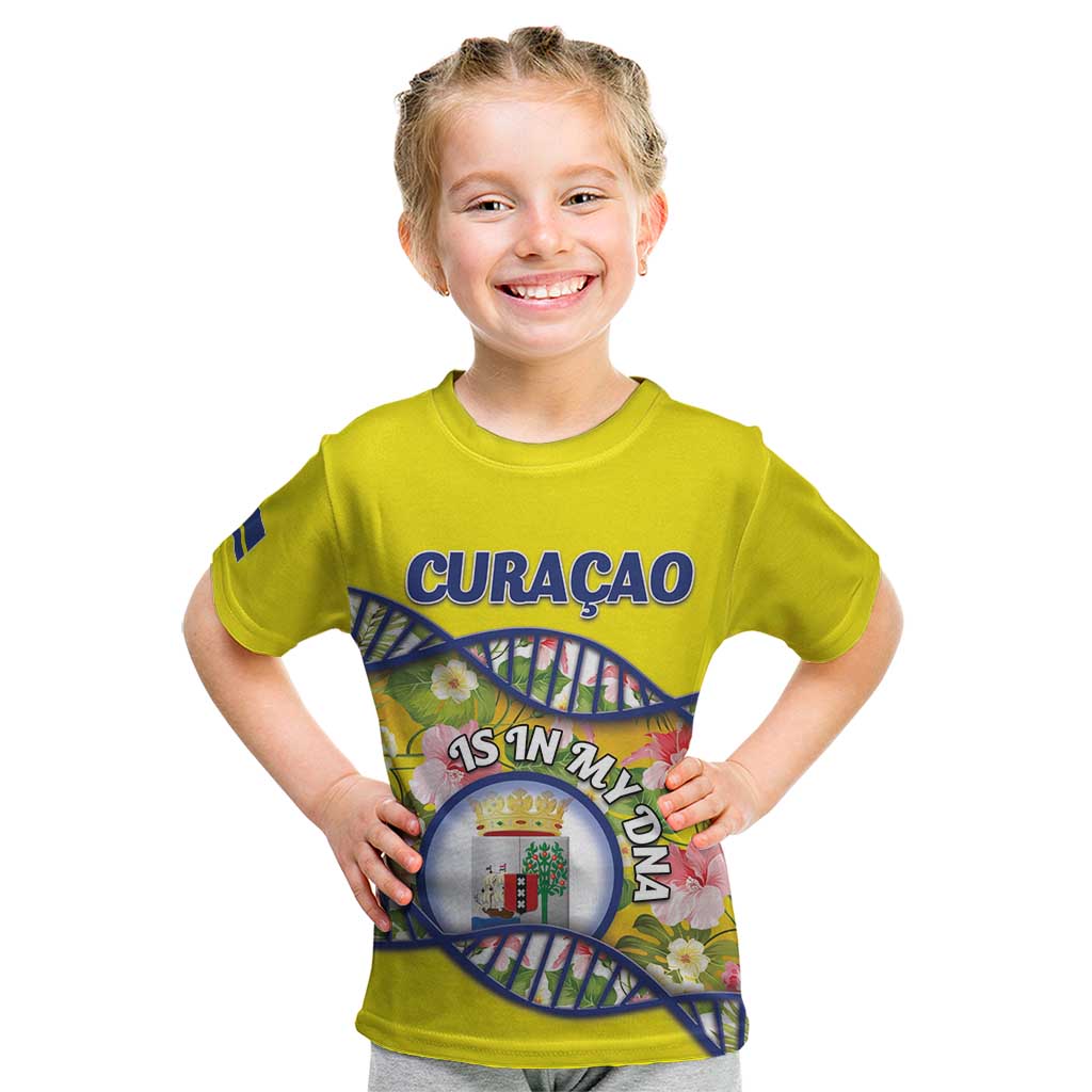 Personalized Curacao Is In My DNA Kid T Shirt - Wonder Print Shop