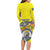 Personalized Curacao Is In My DNA Long Sleeve Bodycon Dress - Wonder Print Shop