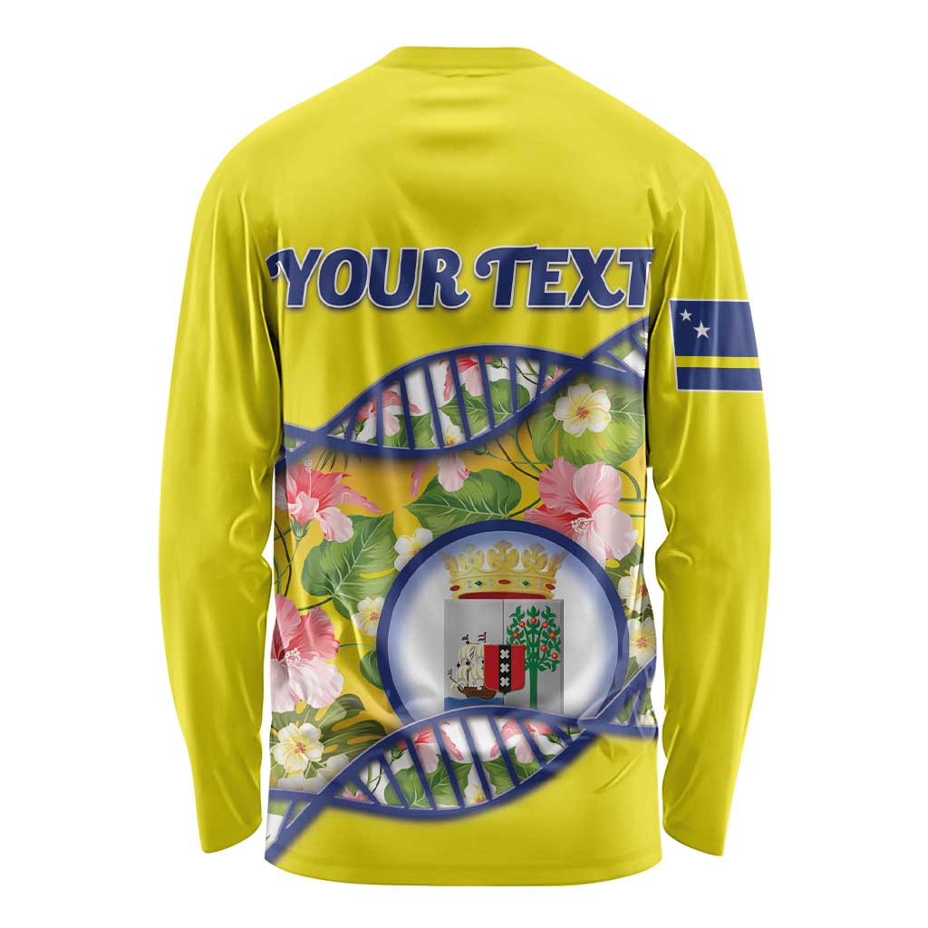 Personalized Curacao Is In My DNA Long Sleeve Shirt - Wonder Print Shop