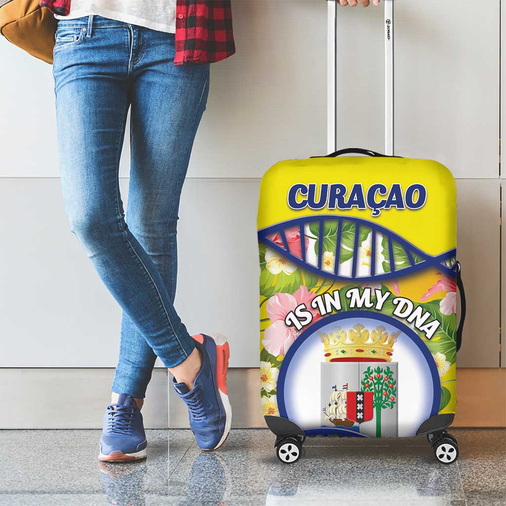 Curacao Is In My DNA Luggage Cover - Wonder Print Shop