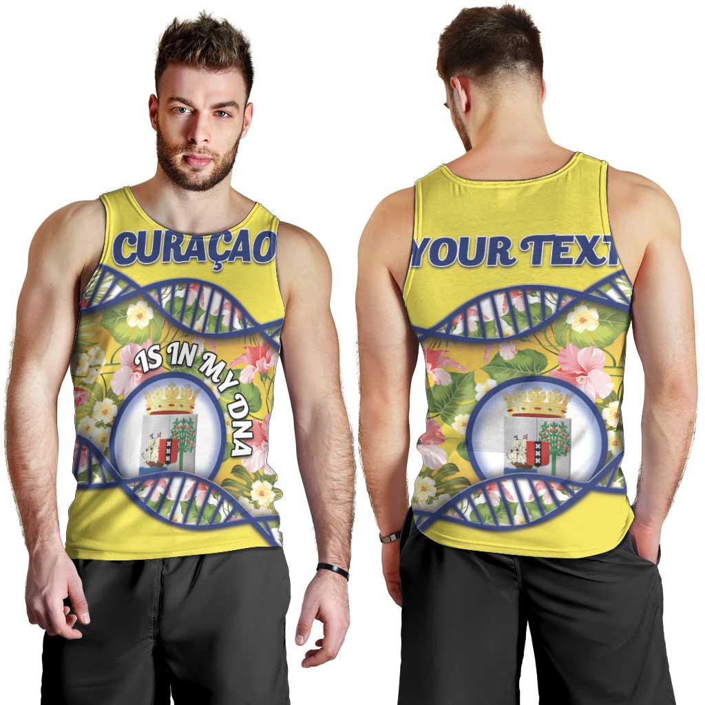 Personalized Curacao Is In My DNA Men Tank Top - Wonder Print Shop