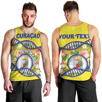 Personalized Curacao Is In My DNA Men Tank Top - Wonder Print Shop