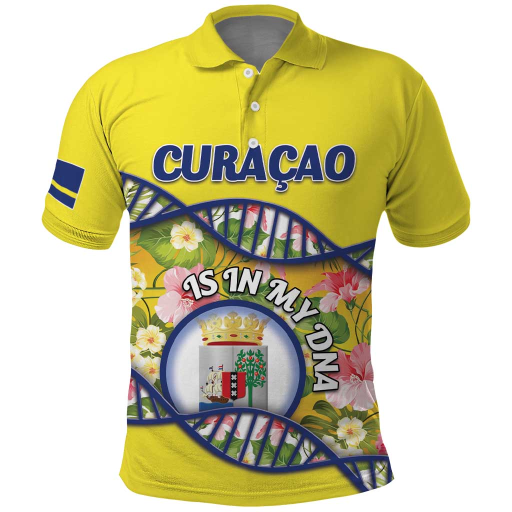 Personalized Curacao Is In My DNA Polo Shirt - Wonder Print Shop